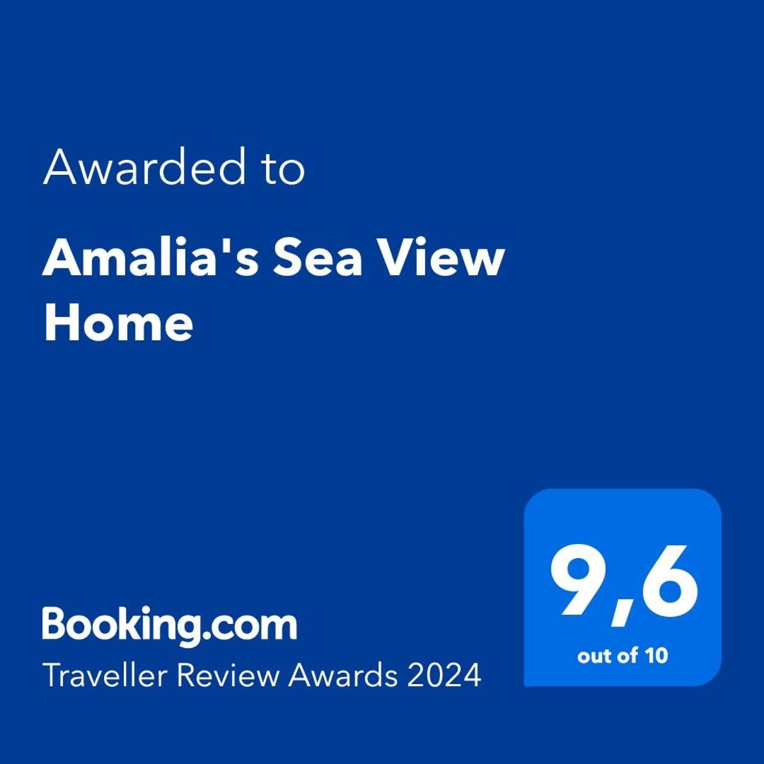 Amalia'S Sea View Home Rethymno  Екстер'єр фото