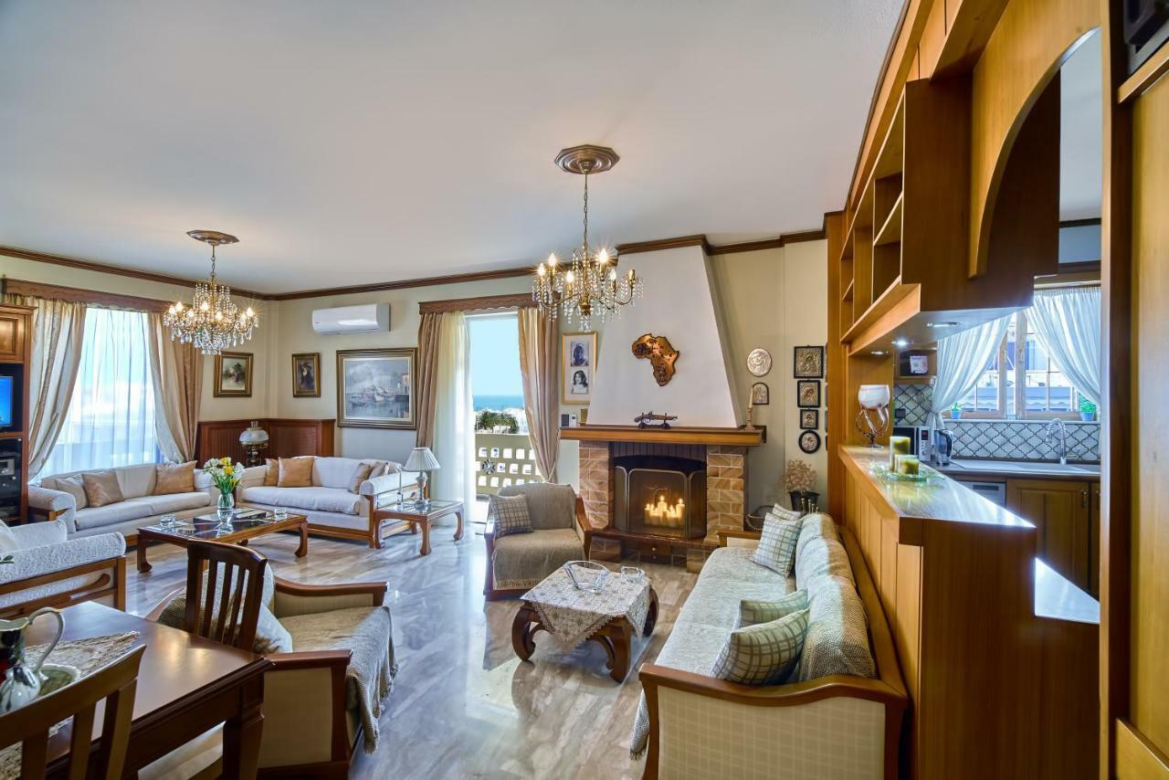 Amalia'S Sea View Home Rethymno  Екстер'єр фото