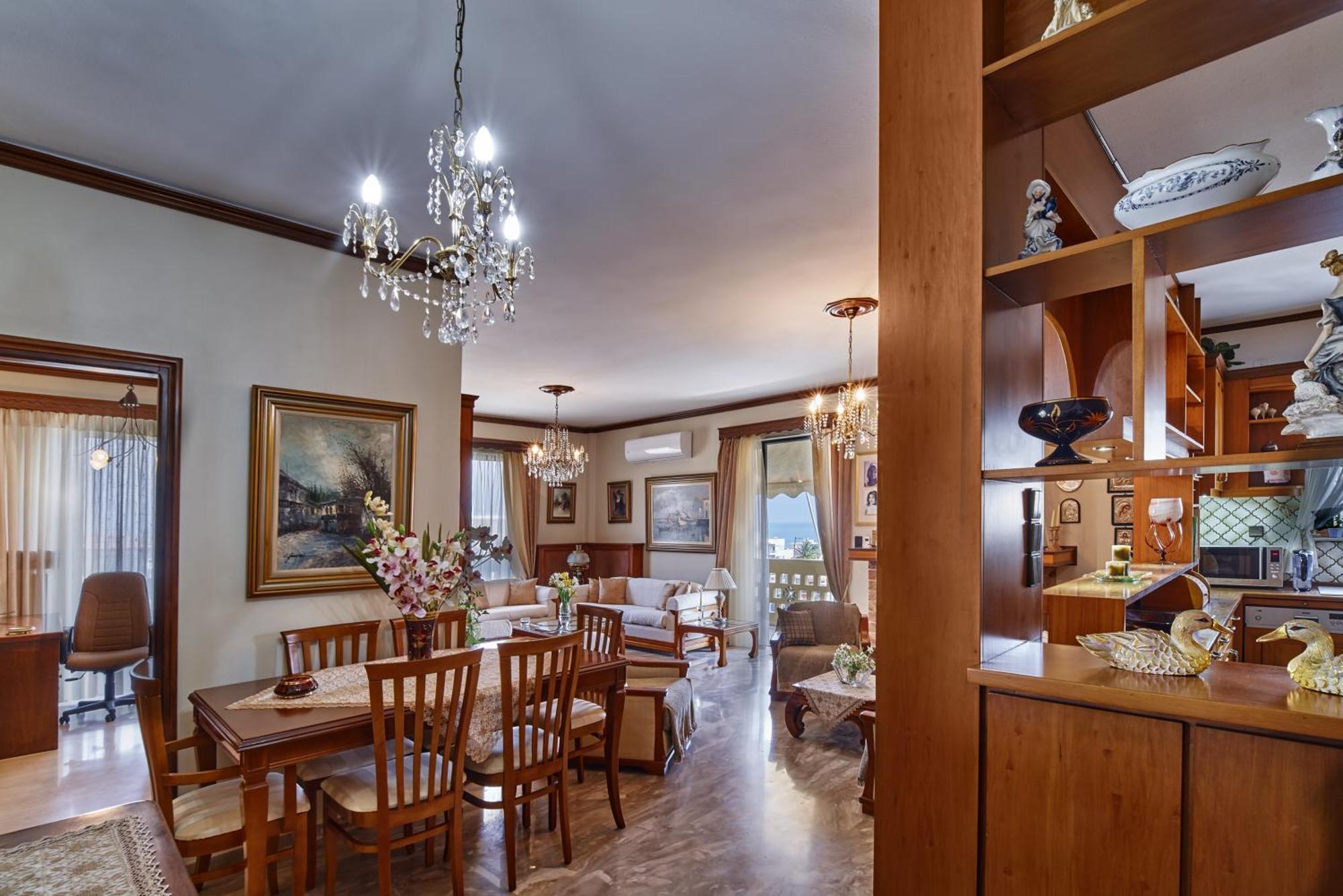 Amalia'S Sea View Home Rethymno  Екстер'єр фото
